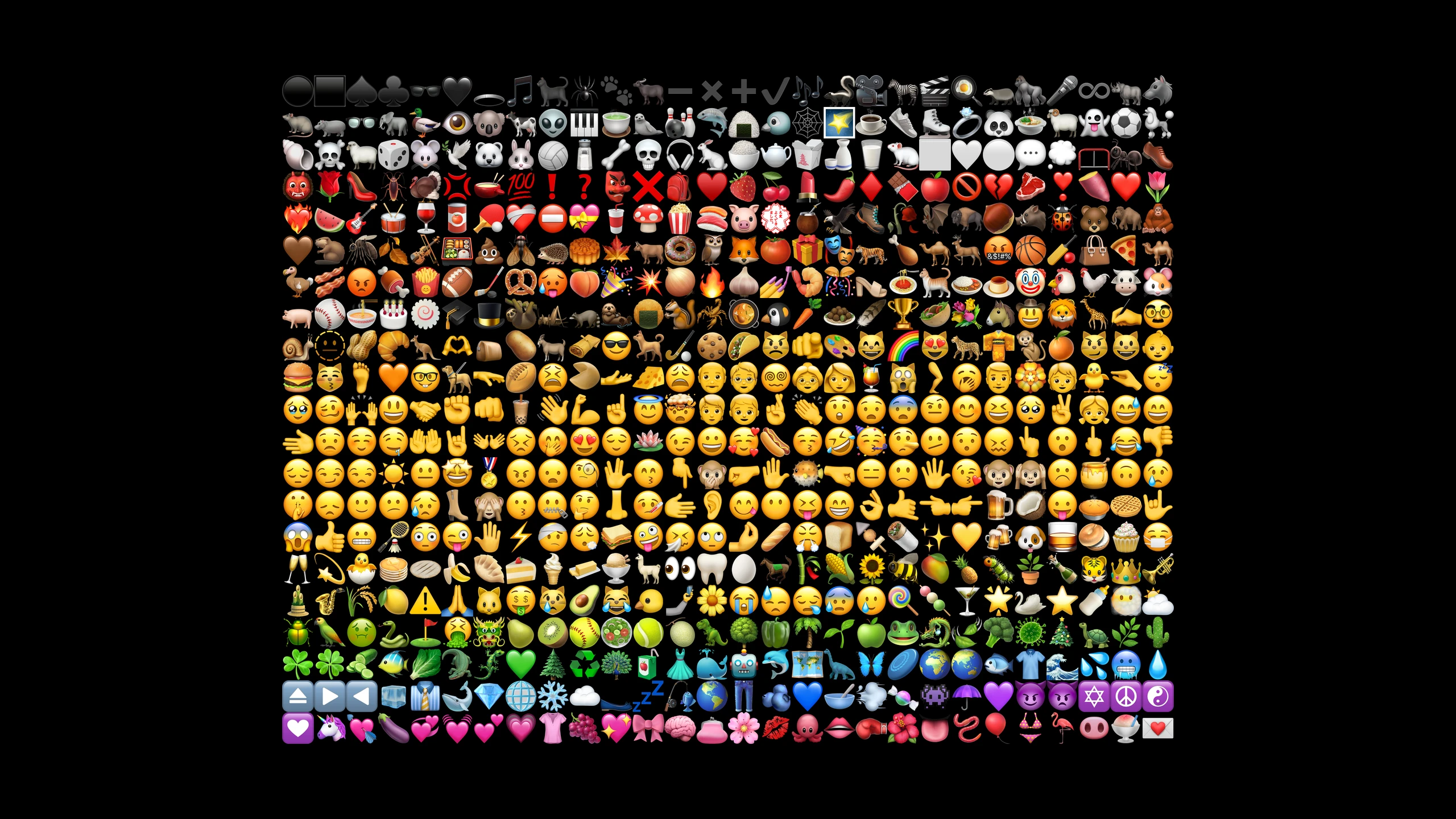 Emojify, palette